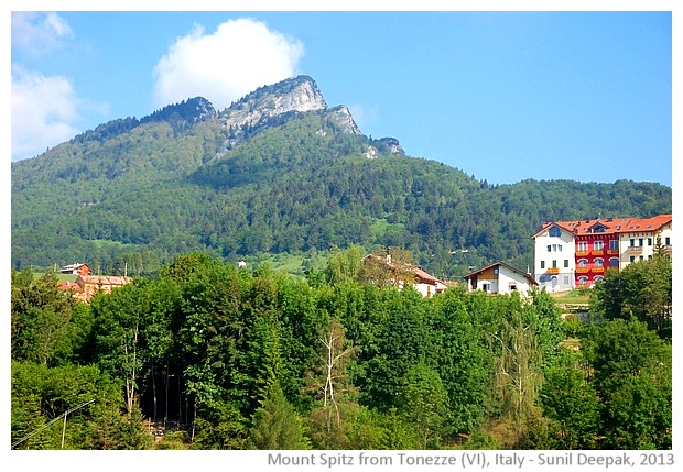 Mount Spitz, Altopiano Fiorentino, Vicenza, Italy - images by Sunil Deepak, 2013