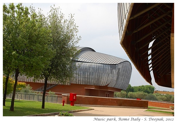 Auditoriums of Music park, Rome - S. Deepak, 2012