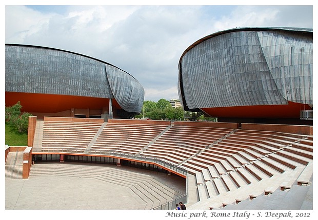 Auditoriums of Music park, Rome - S. Deepak, 2012