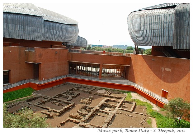 Auditoriums of Music park, Rome - S. Deepak, 2012