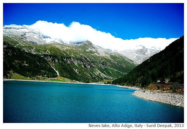 Neves lake, Alto Adige, Italy - images by Sunil Deepak, 2013
