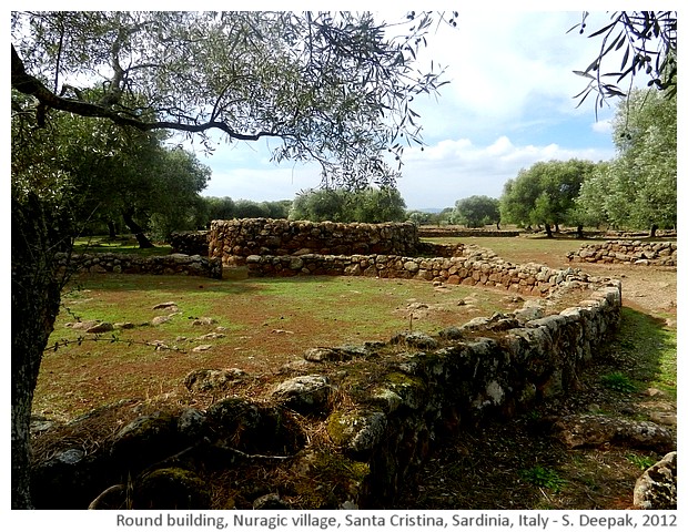 Nuragic round building, Sardinia, Italy - S. Deepak, 2012