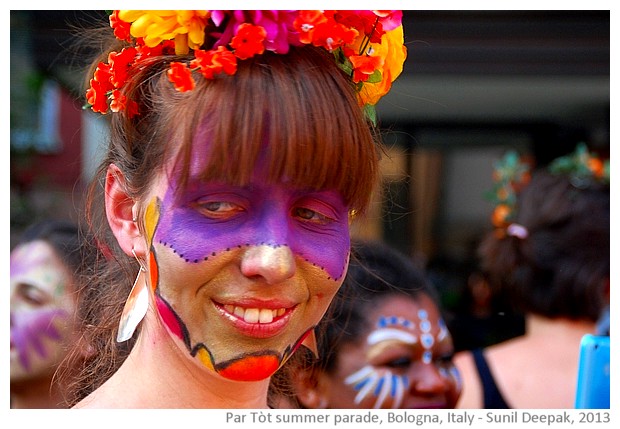 Par Tot summer parade Bologna, Italy - images by Sunil Deepak, 2013