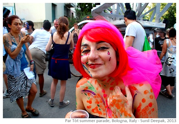 Par Tot summer parade Bologna, Italy - images by Sunil Deepak, 2013