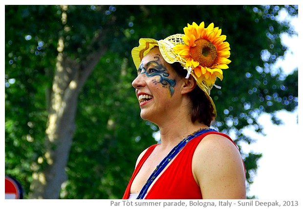 Par Tot summer parade Bologna, Italy - images by Sunil Deepak, 2013