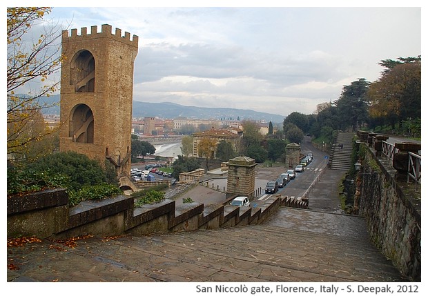 San Niccolò medieval gate, Florence, Italy - S. Deepak, 2012