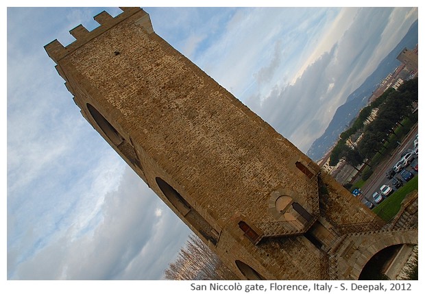 San Niccolò medieval gate, Florence, Italy - S. Deepak, 2012