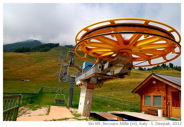 Ski lift at Recoaro Mille (VI), Italy - S. Deepak, 2012