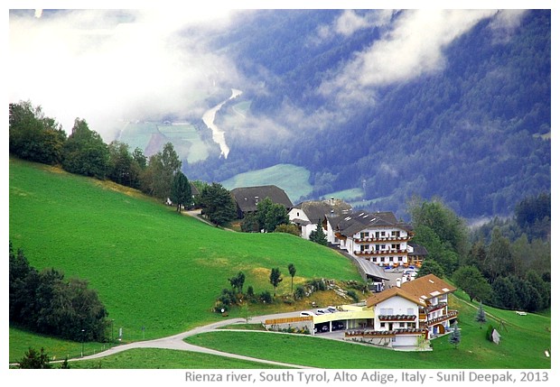 Rienza river, South Tyrol, Alto Adige, Italy - images by Sunil Deepak, 2013