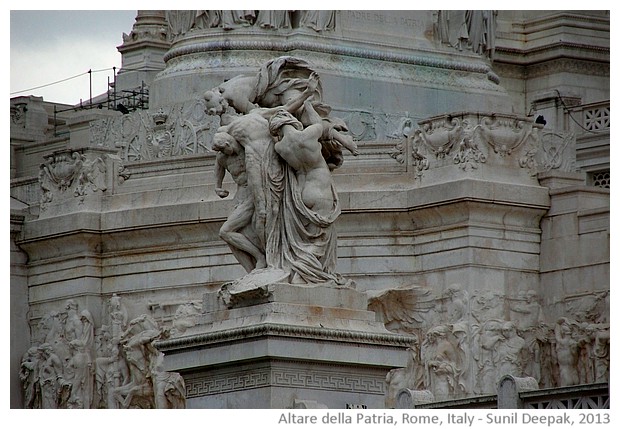 Altare della Patria, Rome, Italy - images by Sunil Deepak, 2013