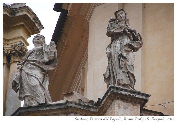 Church, Piazza del Popolo, Rome - S. Deepak, 2012