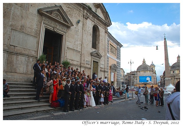 Officer's marriage, Rome Italy - S. Deepak, 2012
