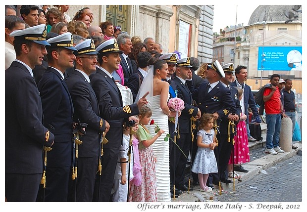 Officer's marriage, Rome Italy - S. Deepak, 2012