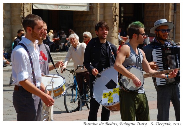 Rumba de Bodas, music group Bologna, Italy - S. Deepak, 2012