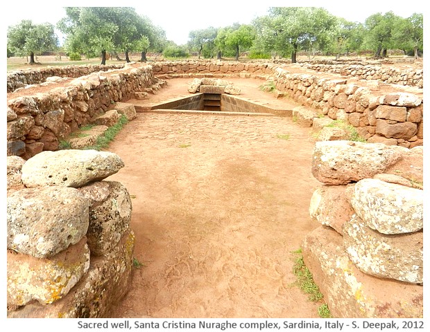 Sacred well, Santa Cristina Nuragic complex, Sardinia, Italy - S. Deepak, 2012