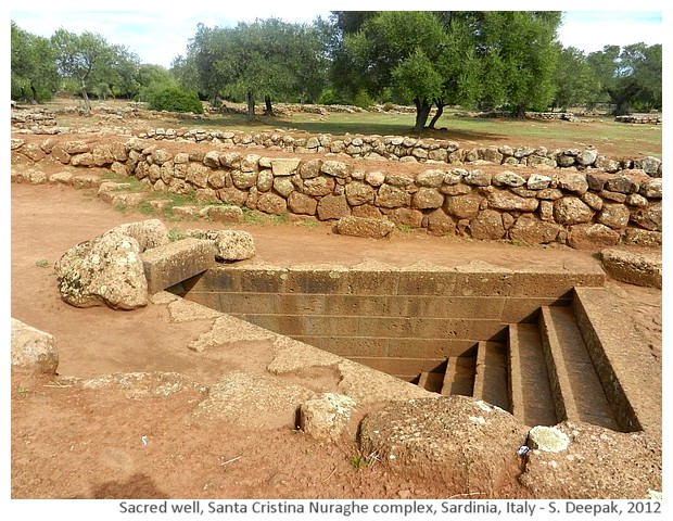 Sacred well, Santa Cristina Nuragic complex, Sardinia, Italy - S. Deepak, 2012