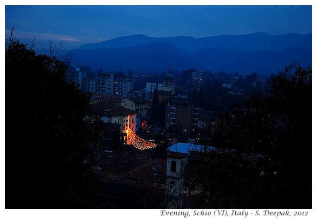Evening, Schio (VI) Italy - S. Deepak, 2012