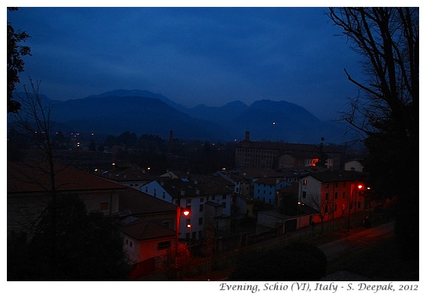 Evening, Schio (VI) Italy - S. Deepak, 2012