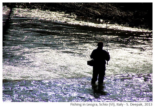 Fishing in Leogra, Schio (VI), Italy - S. Deepak, 2013