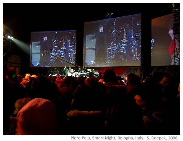 SMART night, Bologna, Italy - images by Sunil Deepak, 2006