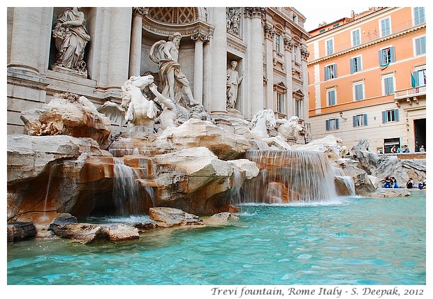 Trevi fountain, Rome, Italy - S. Deepak, 2012