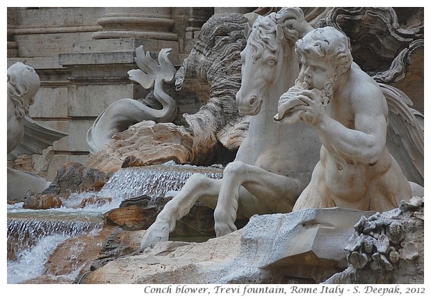 Trevi fountain, Rome, Italy - S. Deepak, 2012