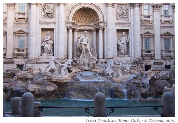 Trevi fountain Rome - S. Deepak, 2012