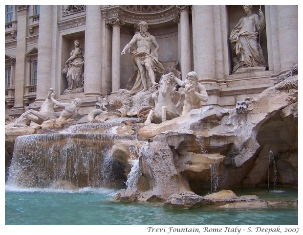 Trevi fountain Rome - S. Deepak, 2012