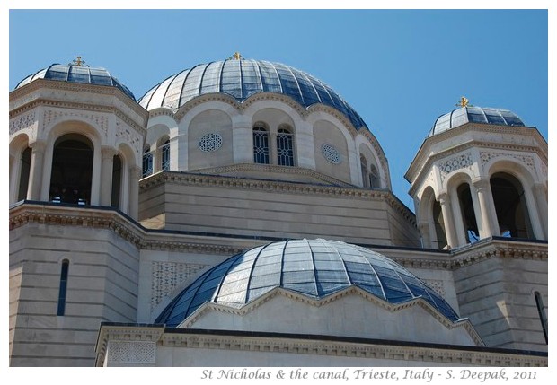 St Nicholas orthodox church & canal, Trieste, Italy - S. Deepak, 2011