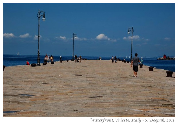 Trieste waterfront - S. Deepak, 2011