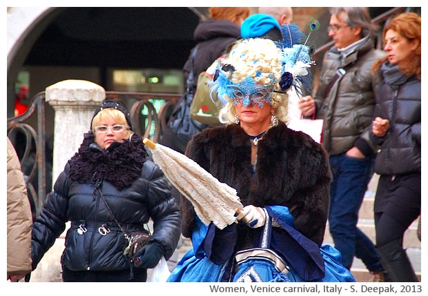 Mature women, Venice carnival, Italy - S. Deepak, 2013
