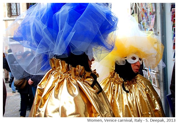 Mature women, Venice carnival, Italy - S. Deepak, 2013