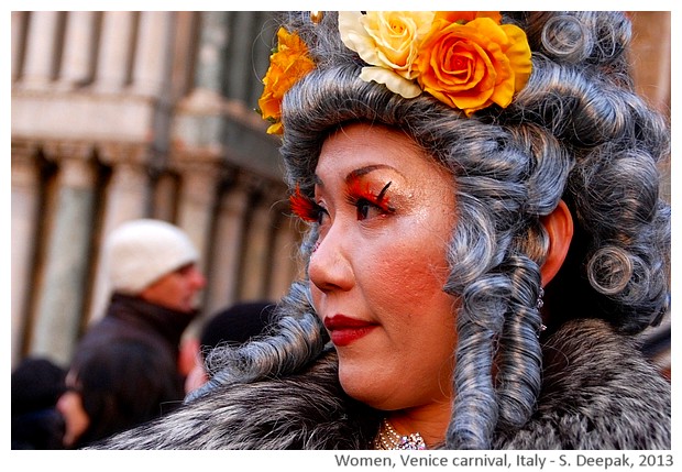 Mature women, Venice carnival, Italy - S. Deepak, 2013