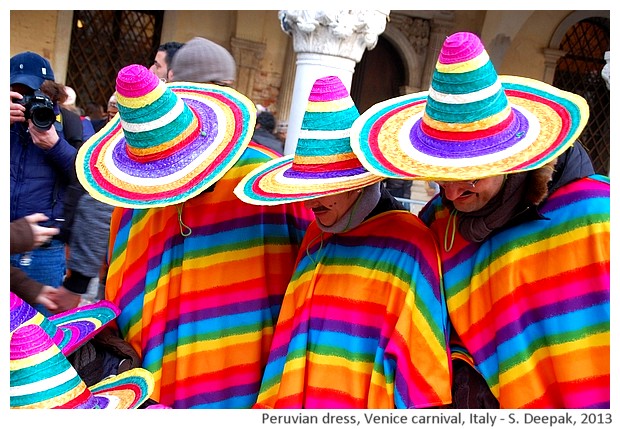 Peruvian dresses, Venice carnival, Italy - S. Deepak, 2013