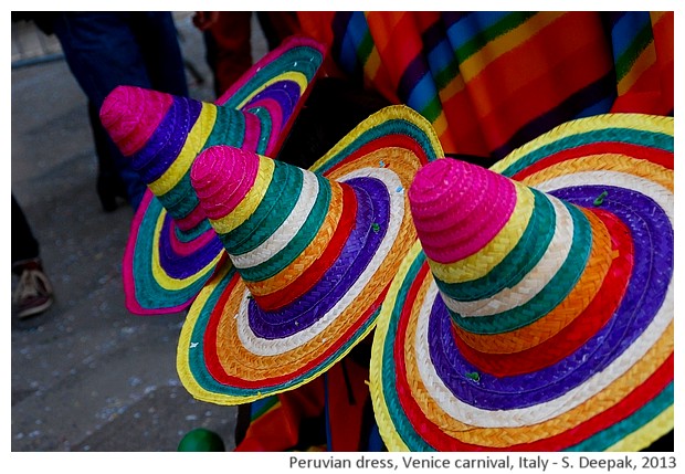 Peruvian dresses, Venice carnival, Italy - S. Deepak, 2013