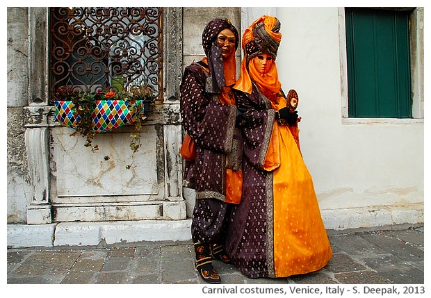 Carnival costumes, Venice, Italy - S. Deepak, 2013