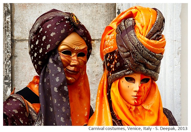Carnival costumes, Venice, Italy - S. Deepak, 2013