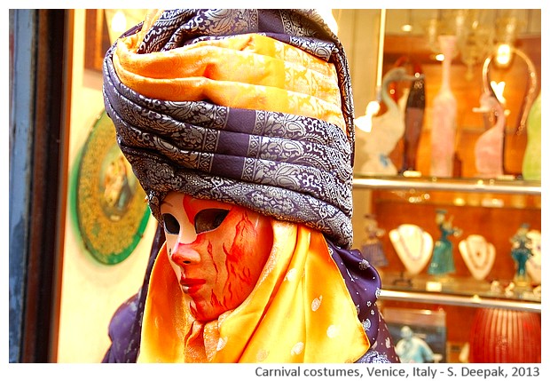 Carnival costumes, Venice, Italy - S. Deepak, 2013