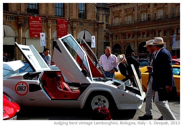 Vintage Lamborghini rally, Bologna, Italy - S. Deepak, 2013