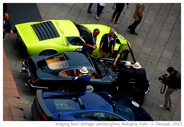 Vintage Lamborghini rally, Bologna, Italy - S. Deepak, 2013