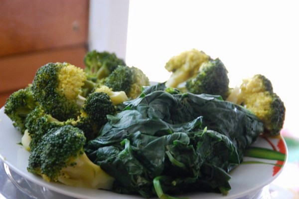 Broccoli and Spinach saag