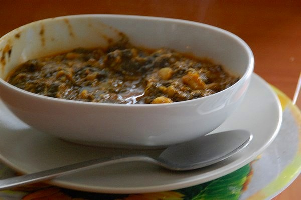 Broccoli and Spinach saag