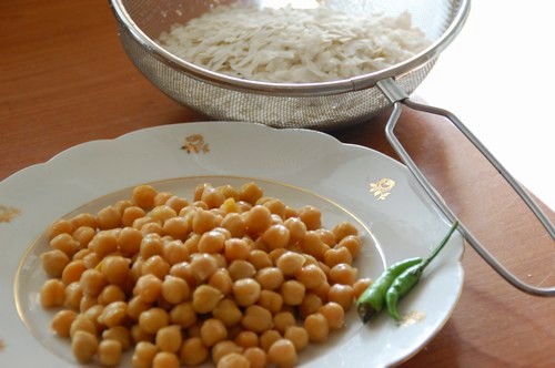 Indian Recipe Chana Poha