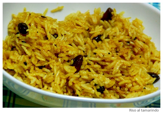 Tamarind rice - images by Sunil Deepak, 2014