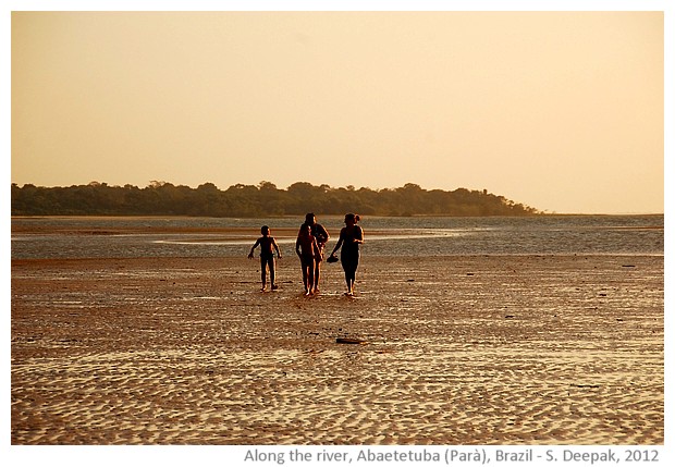 Evening on the river, Abaetetuba, Parà, Brazil - images by Sunil Deepak, 2012