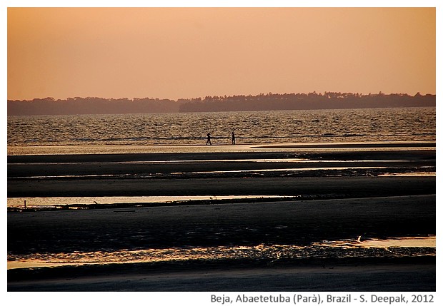 Evening on Beja beach, Parà, Brazil - S. Deepak, 2012