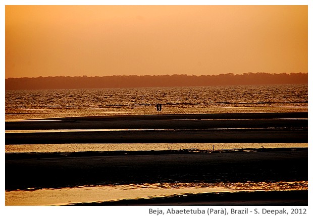 Evening on Beja beach, Parà, Brazil - S. Deepak, 2012