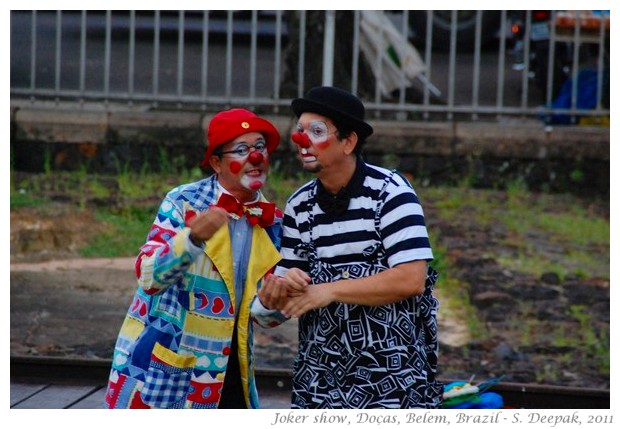 Joker show, Docas, Belem, Brazil - S. Deepak, 2011