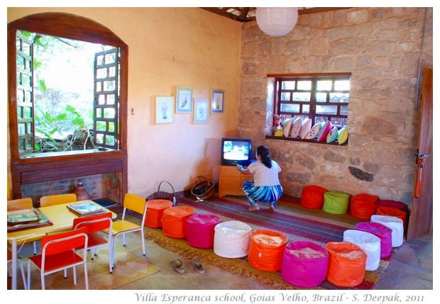 Villa esperança nursery school Goias Velho, Brazil - images by S. Deepak