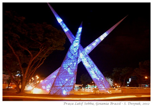 Latif Sebba square, Goiania Brazil - S. Deepak, 2012